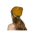 thumbnail image 2 of Gravity Threads Soft Camouflage Cuff Beanie, Mustard, 2 of 5