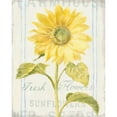 thumbnail image 3 of Nai, Danhui 12x14 Black Modern Framed Museum Art Print Titled - Floursack Florals II, 3 of 5