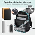 thumbnail image 5 of Pzuqiu Soccer School Backpack for Girls Kids Large Capacity Book Bag for Kindergarten Elementary Middle School Children's School Bag Rucksack with Water Bottle Pocket, 5 of 7