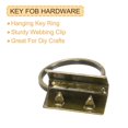 thumbnail image 5 of 20PCS Key Fob Hardware with Keychain Rings for Bag Webbing,Bronze, 5 of 5