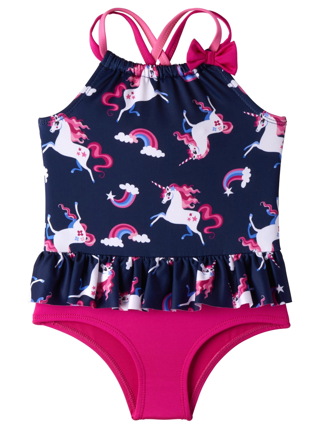 girls unicorn swimsuit