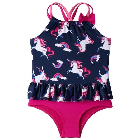 WIPPETTE KIDS Unicorn Tutu Swimsuit (Baby Girls & Toddler