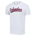 thumbnail image 2 of Men's Starter White Columbus Blue Jackets Tailsweep T-Shirt, 2 of 3