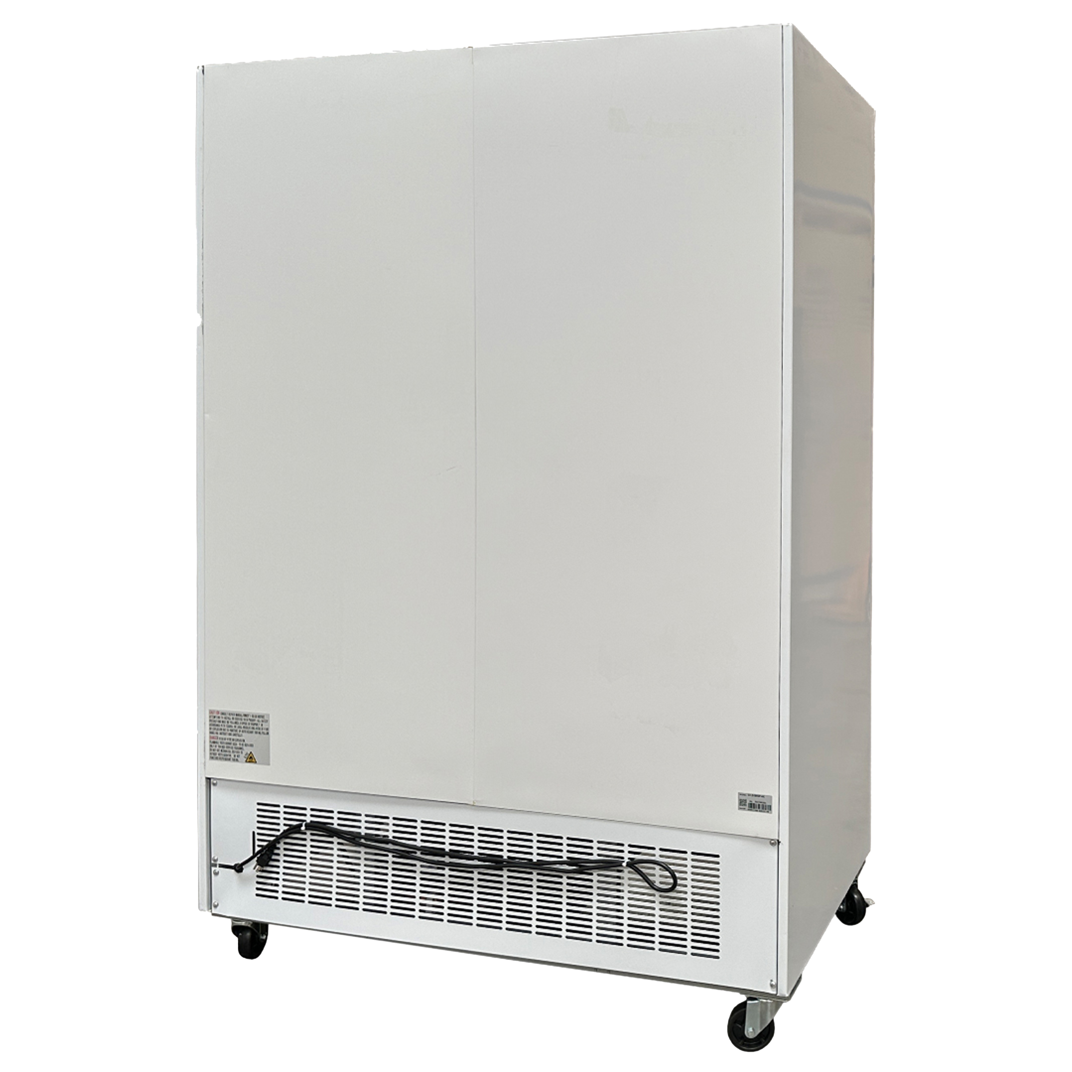 54 in. Commercial Glass Door Refrigerator 45 Cu.Ft Auto Defrost. Merchandiser Cooler Refrigerator 53.6''Wx33.7''Dx83.8''H
