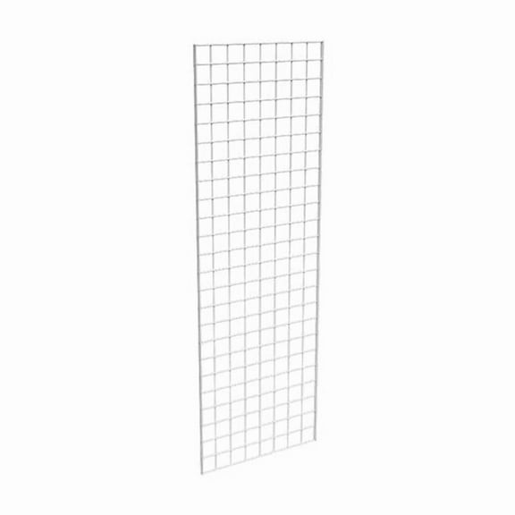 Econoco Grid Panel for Retail Display – Perfect Metal Grid for Any Retail Display, 2’ Width x 6’ Height, 3 Grids Per Carton (White)
