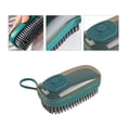 thumbnail image 4 of Clothing Stain Brush, Soft Bristles, Removes Stains, Easy-to-Hold, Scrub Brush for Shoes, Laundry, Countertops, Bathtubs (Green), 4.5x2.2x2.0", 4 of 9