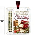 thumbnail image 3 of Arghm Christmas Money Ornament for Holiday Gift Giving, Festive Cash Gift Holder with Holiday-Themed Prints, Decorative Keepsake for Christmas Tree and Party Decorations, 3 of 7