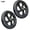 black * 145mm*30mm, variant on Long lasting Performance 7 8inch Scooter Wheel PU Roller Skates Trolley Wheel