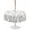 White, variant on Outdoor Tablecloth with Umbrella Hole for Patio/Picnic/Party/Camping, Watercolor Floral Waterproof Table Cloth Round Cover Washable, Spring Botanical Flowers Tree Branches (Dia 60")