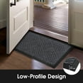 thumbnail image 5 of Lankey Door Mat Outdoor, Welcome Mats Outside, Large Front Door Mats, Doormat Indoor Entrance, Outdoor Mat, Anti-Slip Rubber Door Mats, Washable Entryway Rug, 5 of 8