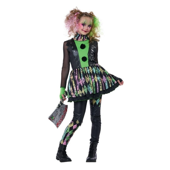 California Costumes Crazy Carnival Clown Child Costume | XL Female