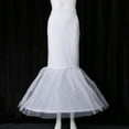 thumbnail image 4 of yotijay 1-Hoop Ball Gown Mermaid Trumpet Crinoline Petticoat Lady Wedding Skirt Slip, 4 of 8