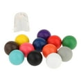 thumbnail image 2 of 12Pcs Colorful Wooden Ball Toys Educational Toys Preschool Learning Material for, 2 of 8