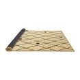 thumbnail image 2 of Ahgly Company Indoor Rectangle Trellis Brown Contemporary Area Rugs, 2' x 5', 2 of 4