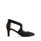 thumbnail image 2 of Zapatos de Tacón Bajo para Mujer DREAM PAIRS con Punta en Punta y Color Negro, 2 of 7