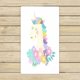 thumbnail image 1 of Toalla ABPHQTO Unicornio Flores 40x70 cm Playa Baño Spa, 1 of 1
