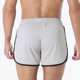 thumbnail image 5 of pstuiky Pantalones cortos cargo para hombre, Pantalones cortos deportivos informales de malla transpirable para hombre, para correr, entrenar, con cremallera, bolsillo y cordón., 5 of 7