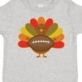 thumbnail image 4 of Inktastic Thanksgiving Day Turkey Football Fan Boys or Girls Toddler T-Shirt, 4 of 5