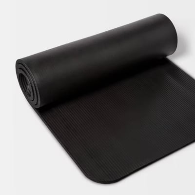 Reebok Delta 5mm Pro Hd Fitness Mat, Ultra-Dense, Black