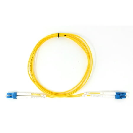 Ultra Spec 25 Meter Singlemode Duplex 1.6mm High Density Fiber Optic Cable (9/125) - LC to LC - Yellow price history on PriceWatchPro
