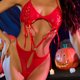 thumbnail image 2 of Conjunto de lencería de una pieza sexy de PU de Europa y Estados Unidos, uniformes de tentación apasionada, 2 of 5