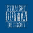 thumbnail image 2 of UGP Campus Apparel Straight Outta Detroit T-Shirt - Medium - Royal Blue, 2 of 6