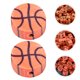 thumbnail image 2 of KAKOWELY 100 cuentas de arcilla de baloncesto para hacer collares de arcilla, cuentas sueltas de baloncesto., 2 of 4