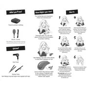 LOreal Paris Colorista Hair Makeup Temporary 1-Day Hair Color, Holographic, Moonstone800 (for blondes and brunettes), 1 kit
