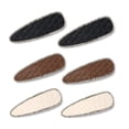 thumbnail image 1 of Pinzas para el cabello con cristales brillantes en forma de lágrima, juego de 6 piezas para mujeres, accesorios de peinado con diamantes de imitación glamorosos para uso diario, 1 of 5