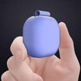 thumbnail image 4 of Funda de silicona para auriculares inalámbricos Hugo Violeta Estuche para auriculares, 4 of 10