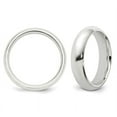 thumbnail image 5 of Ladies Comfort Fit 5mm Wedding Band Ring in Sterling Silver, 5 of 5