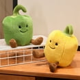 thumbnail image 6 of Cartoon Cute Vegetable Plush Doll - Creative Chili Plush Toy Home Decoration Gift - 5.9inches, 6 of 8