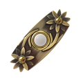 thumbnail image 3 of Wzmzjy Doorbell Button Retro Design Decorative Easy Installation Metal with Led Lighting Wired Doorbell Push Button for Hotel Office Golden, 3 of 9
