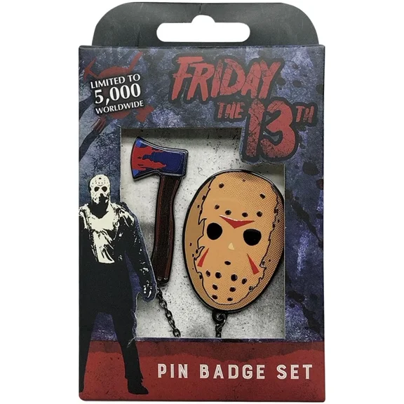 Fanattik Friday the 13th Pin Badge Set