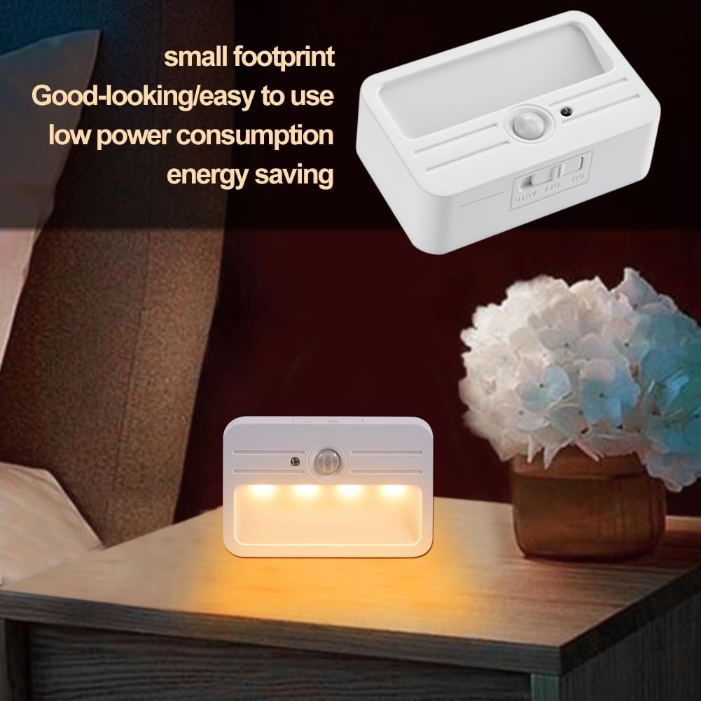 Details about   Battery Powered LED Strip Light PIR Motion Sensor Wireless Wardrobe Closet Lamp 