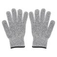 thumbnail image 1 of 2Pcs Cut Resistant Gloves Level 5 Cutting Labor Gloves Suitable for Kitchen Garden Work Grey, 1 of 15