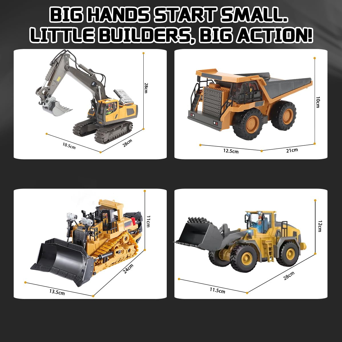 Mudsterz - 2026 New Mudsterz Construction Rc,Mudsterz Excavator