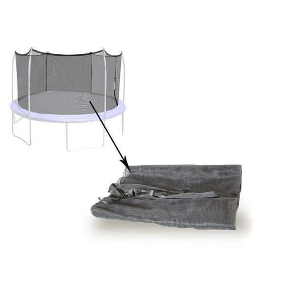 SKYWALKER TRAMPOLINES 15 FT Round Outdoor Trampoline Replacement Safety Net, Enclosure Net Replacement