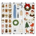 thumbnail image 1 of VEVOR 3 Packs Grid Wall Panels 2 x 6 ft Wall-Mounted Wire Display Racks Black, 1 of 9