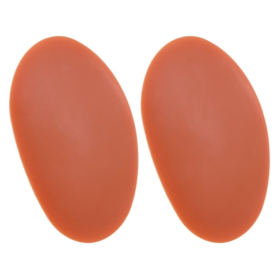 Uxcell 2pcs Pottery Ribs 8.8cm x 5.5cm Silicone Rubber Clay Ceramic Sculpting Tools for Finishing Shaping Smoothing