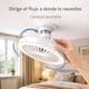 thumbnail image 4 of Pack 2 Lámparas Ventilador LED Dosyu  2 en 1 Luz y Ventilación Base  Silenciosas, 4 of 6
