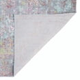 thumbnail image 6 of Unique Loom Carlotta Austin Rug Blue/Burgundy 2' 7" x 9' 10" Runner Abstract Bohemian Perfect For Bathroom Hallway Mud Room Laundry Room, 6 of 7