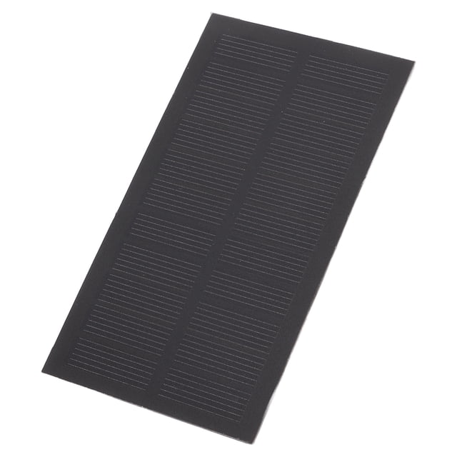 Solar Cell Panel, 1W 5.5V Portable Monocrystalline Silicon Photovoltaic Panel High Efficiency For Solar Street Lights For Explorer Power Station