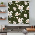 thumbnail image 5 of Farmhouse Flowers Sheer Curtains 84 Inches Long for Living Room, Modern Abstract Country Chic Floral Leaf Light Filtering Privacy Drapes, Breathable Semi Sheer Window Treatment for Bedroom, 5 of 9