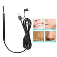 thumbnail image 3 of HURRISE LED Endoscope,Medical Endoscope,Medical Otoscope Earpick Oral Cavity Dental Endoscope Inspection Device with LED Light, 3 of 8