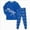 S31-Boy Outfit Fall Winter Clothes-Blue, variant on Boys And Girls Suit Long Pants Regular Long Sleeved PrintedFall Winter Cute Fashion Casual Outfit Set Back to School Boys' Set 2-3 Years Blue