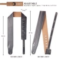 thumbnail image 2 of Shoulder girdle,Leather Adjustable From 41'' To 57'' Adjustable From 41'' Zipper Leather Adjustable From 41'' To Huiop Siuke Buzhi, 2 of 6