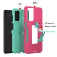 thumbnail image 4 of NIFFPD Samsung A13 5G, Galaxy A13 5G Case with Screen Protector Magnetic Kickstand Car Mount Protection Case Cover for Samsung Galaxy A13 5G Rose red&Green, 4 of 6