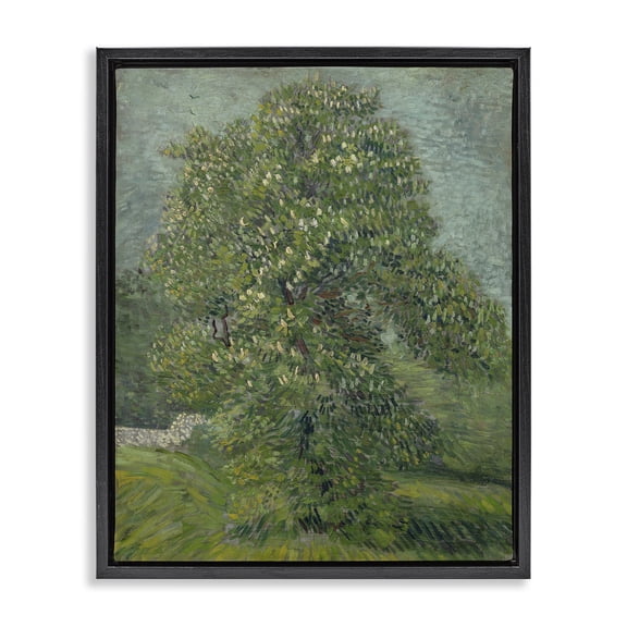 Stupell Industries Transitional Black Floating Frame Canvas Art, 17 x 21, by one1000paintings
