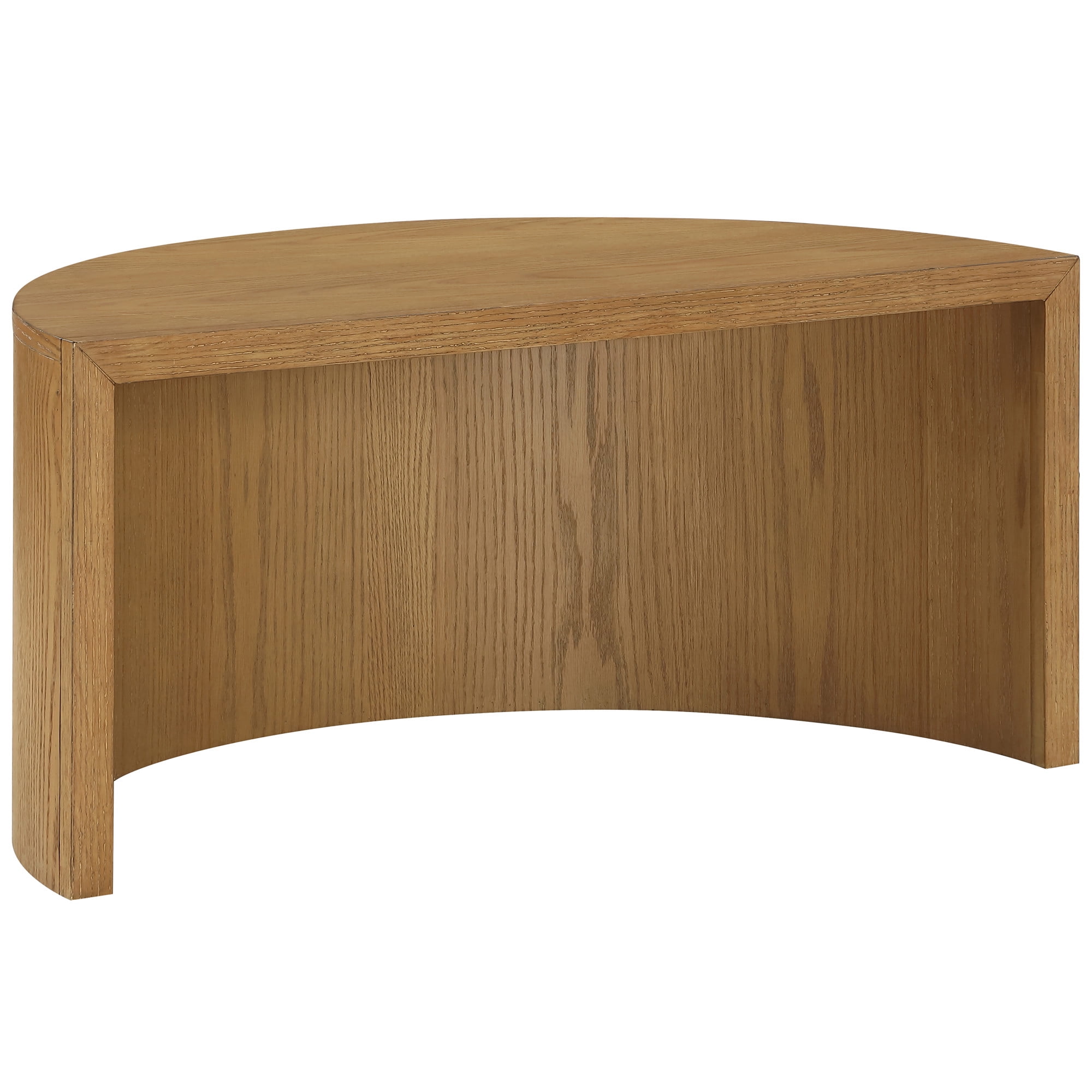 Steve Silver Florence Round Sand Wood Nesting Ottoman Coffee Table